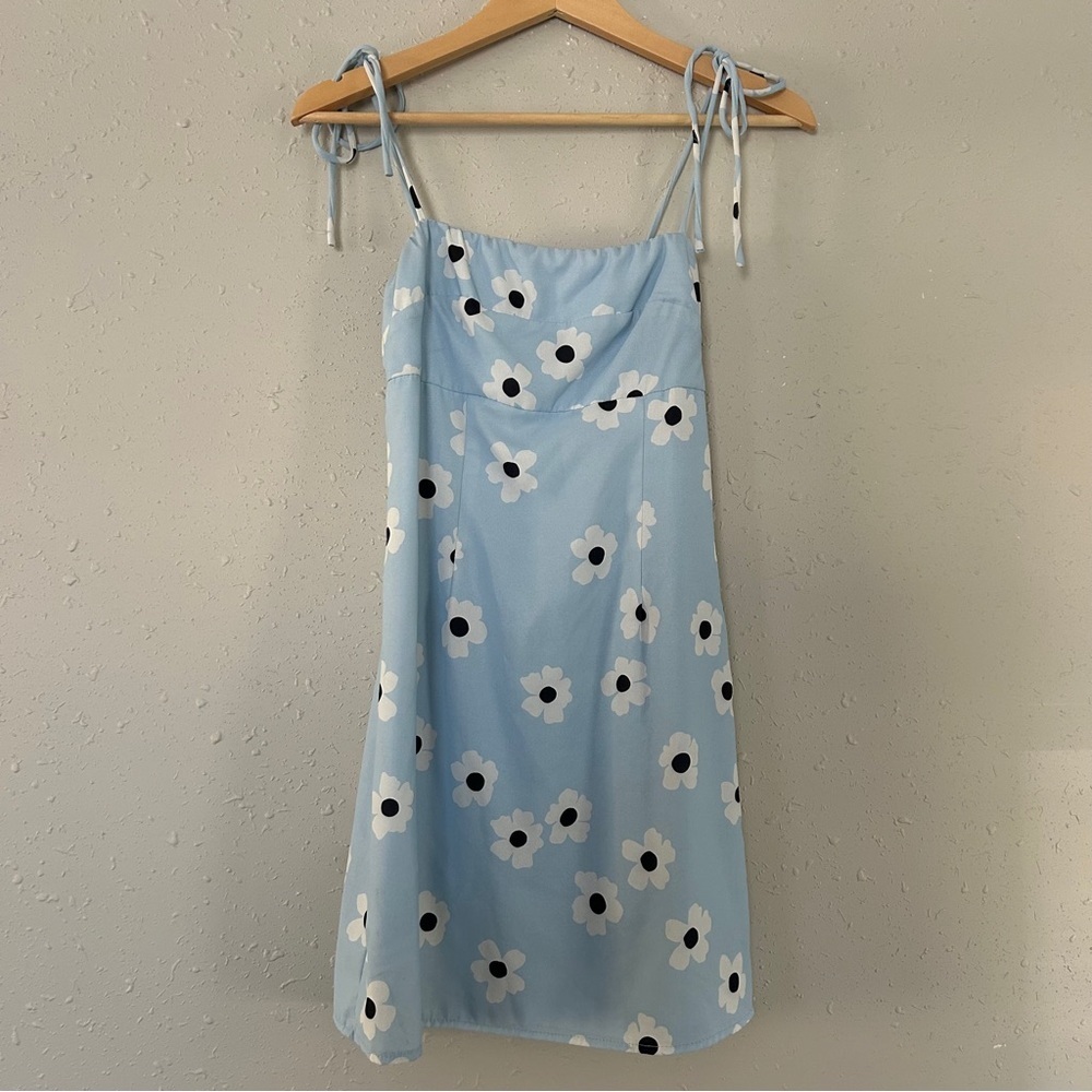 Princess Polly Dare Mini Dress Mini Floral Pastel Spring 90s 4 - Picture 2 of 10